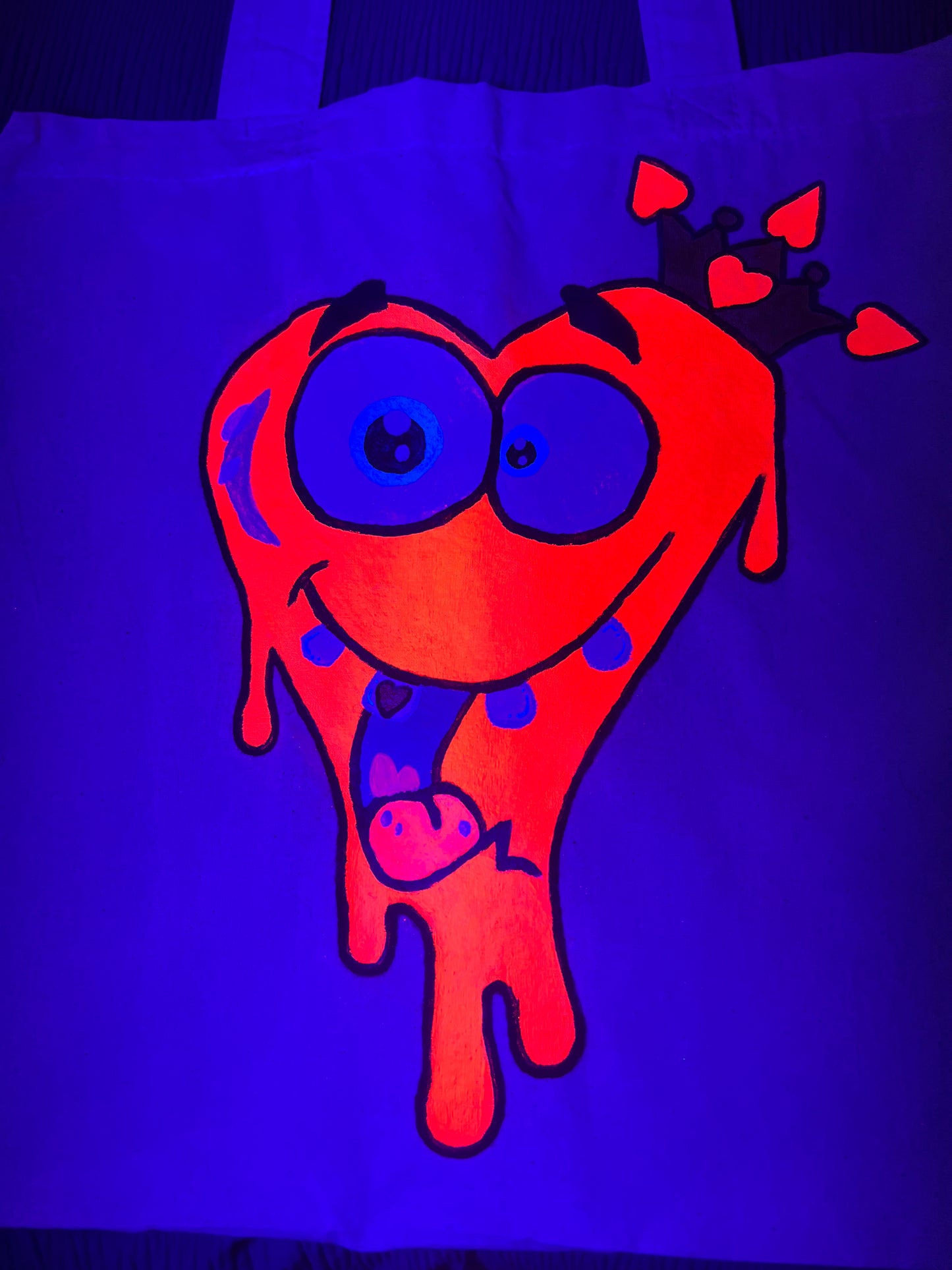 King Love Drip Tote Bag